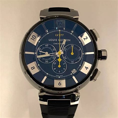 reloj louis vuitton lv277 precio|TAMBOUR MOON LV277 CHRONOGRAPH 44 .